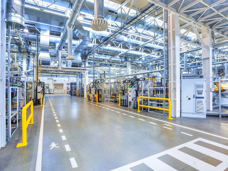 Industrial plant maintenance and inspection work